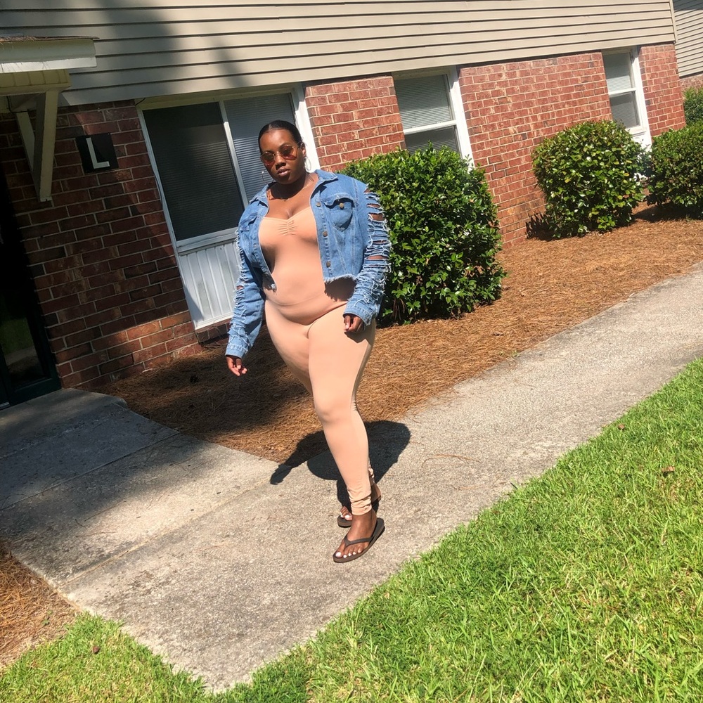 Nude Full Bodysuit